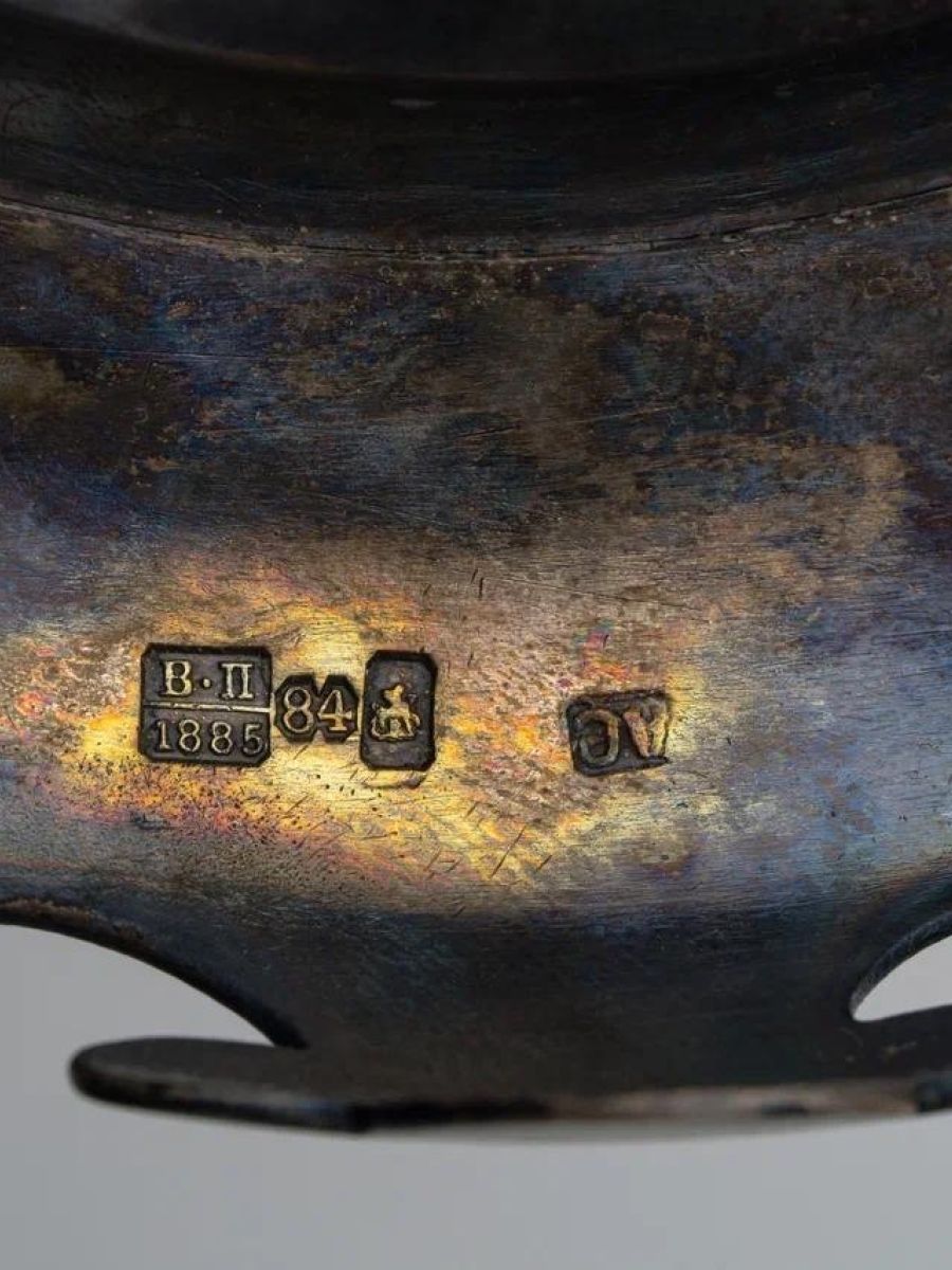 Серебряное заведение А. С. Егорова, Москва, 1885 г