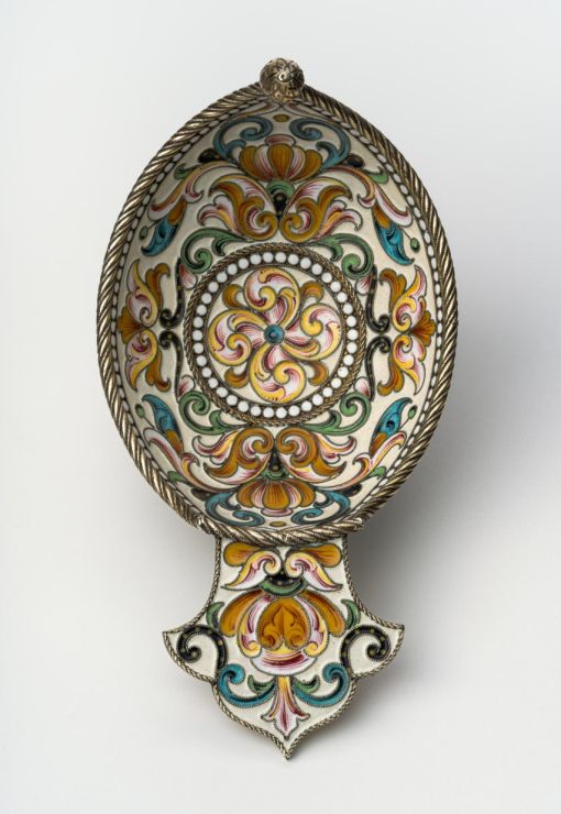 Ковш с эмалями