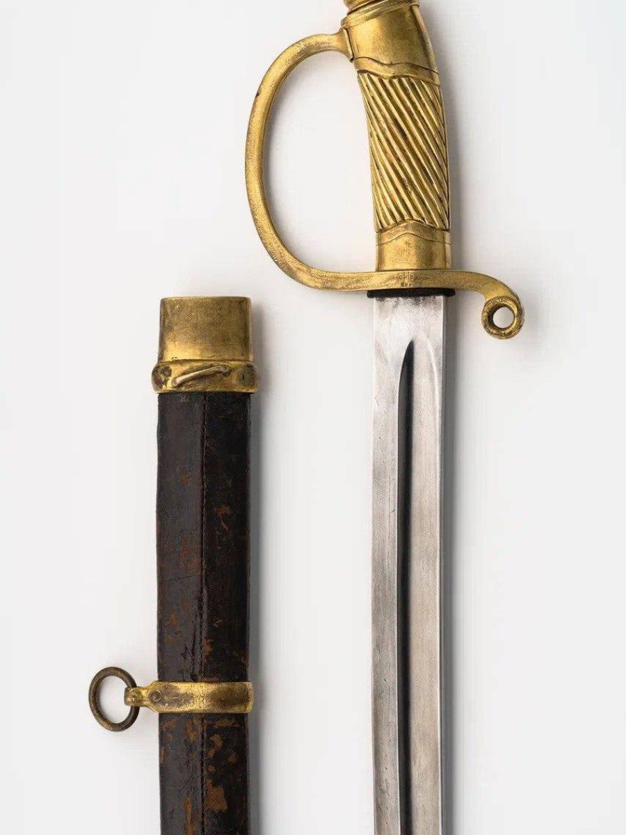 Шашка офицерская образца 1881 года «Золотое оружие» с надписью «За храбрость»