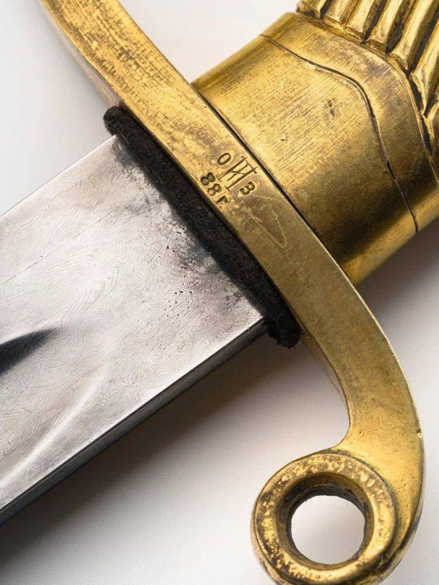 Шашка офицерская образца 1881 года «Золотое оружие» с надписью «За храбрость»